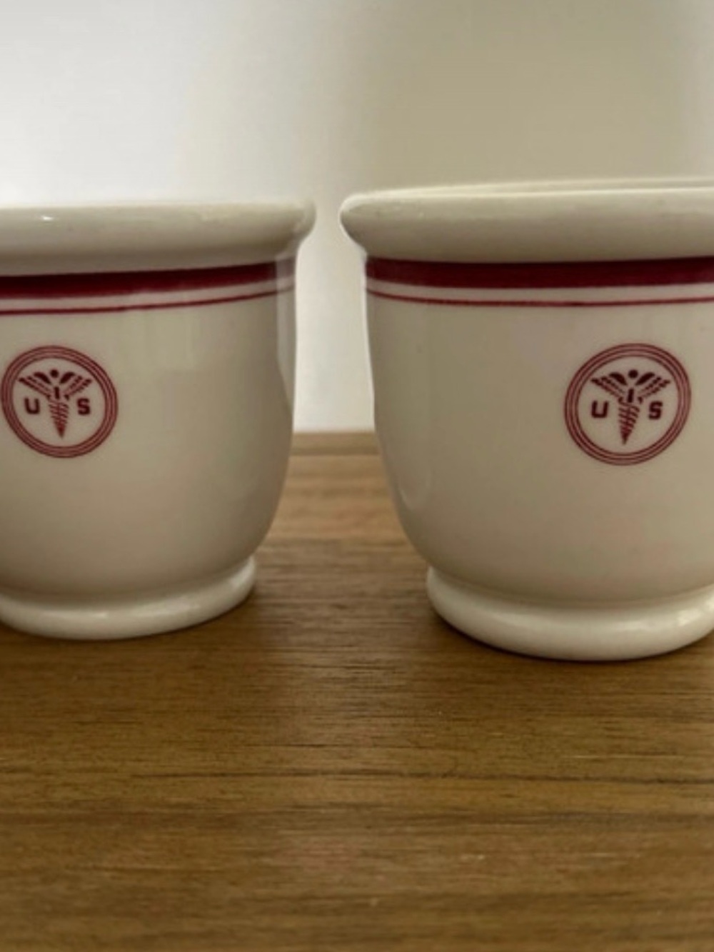 Vintage 1951 custard cups
